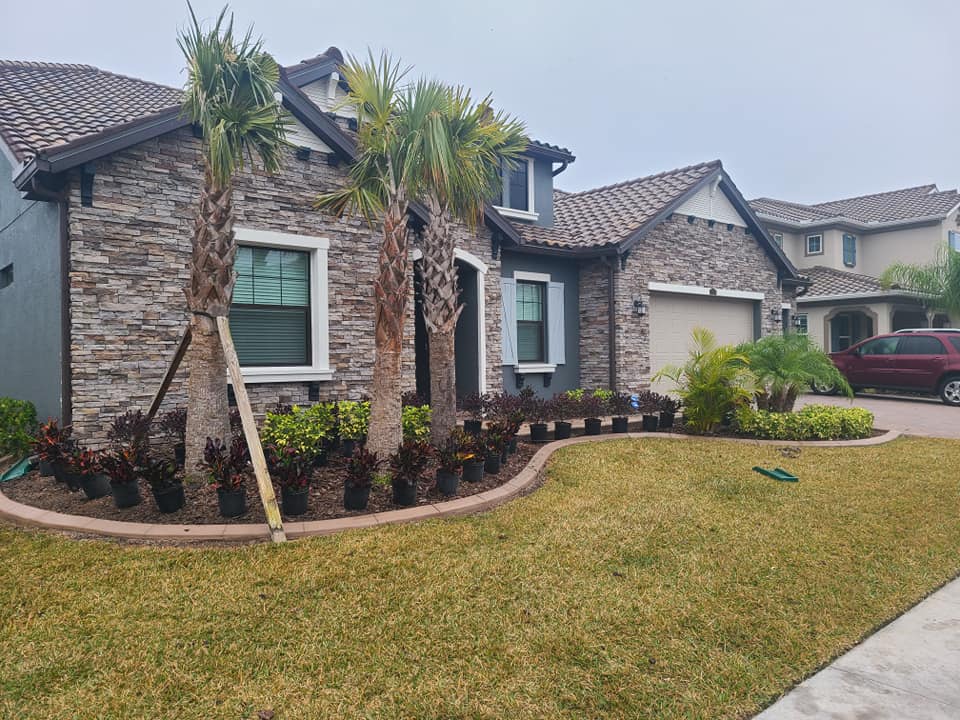 Finished landscape after installation by Complete Landscape Solutions