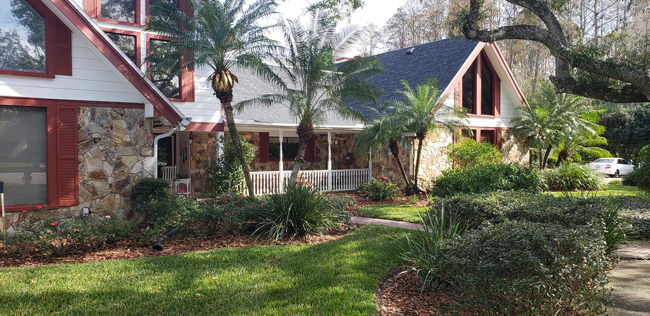 Hardscaping and planting installation, Tampa area